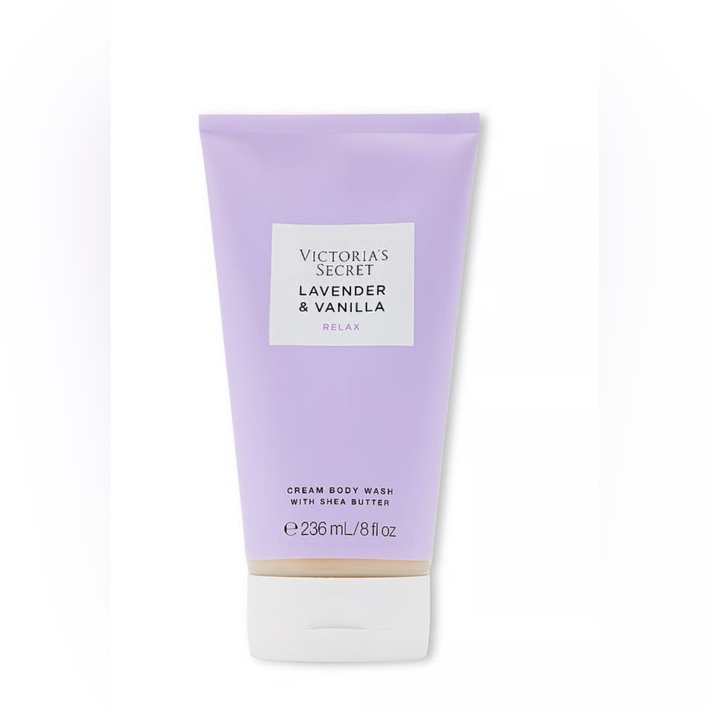 Victoria's Secret Lavender & Vanilla Cream Body Wash NWT